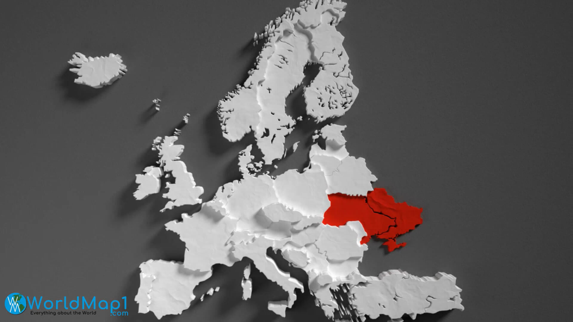NATO EU and Ukraine Map
